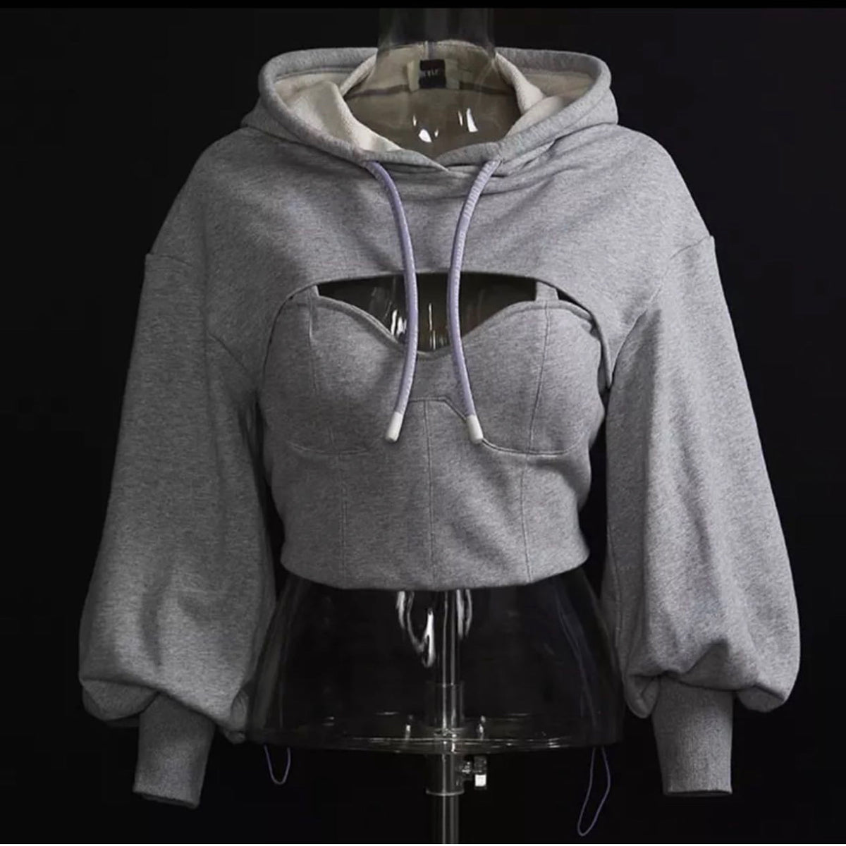 Crop Corset Hoodie – Fly Apparel
