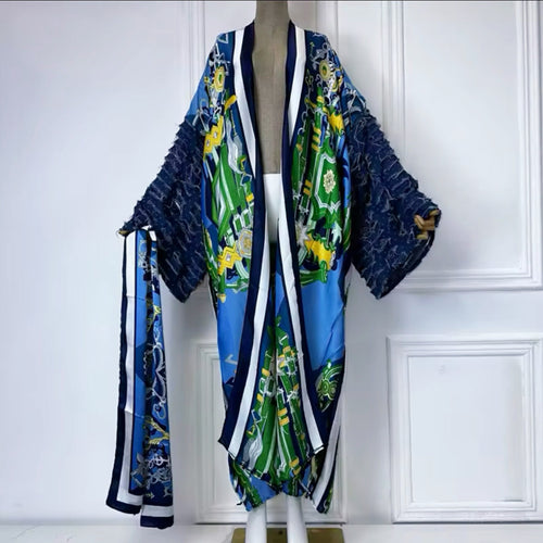 Tropical Print Kimono