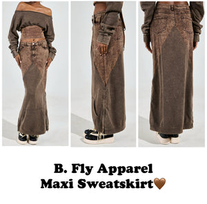 Maxi Sweatskirt