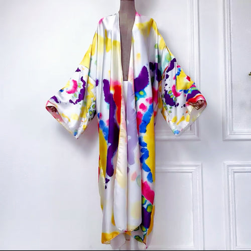 Paint Splatter Kimono