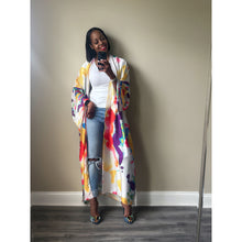 Load image into Gallery viewer, Paint Splatter Kimono