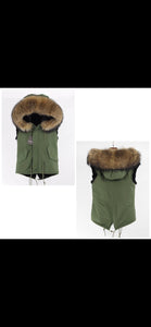 Military Vest w/ Hood