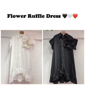 Flower Ruffle Dress