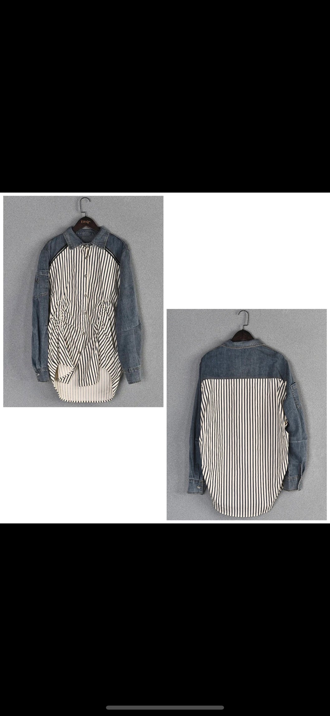 Denim Stripe Shirt