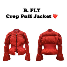 Load image into Gallery viewer, Crop Puff Jacket