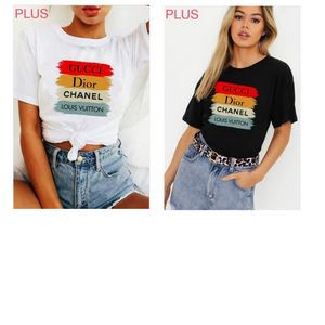 Paint w/ Fashion Plus Size T-shirt