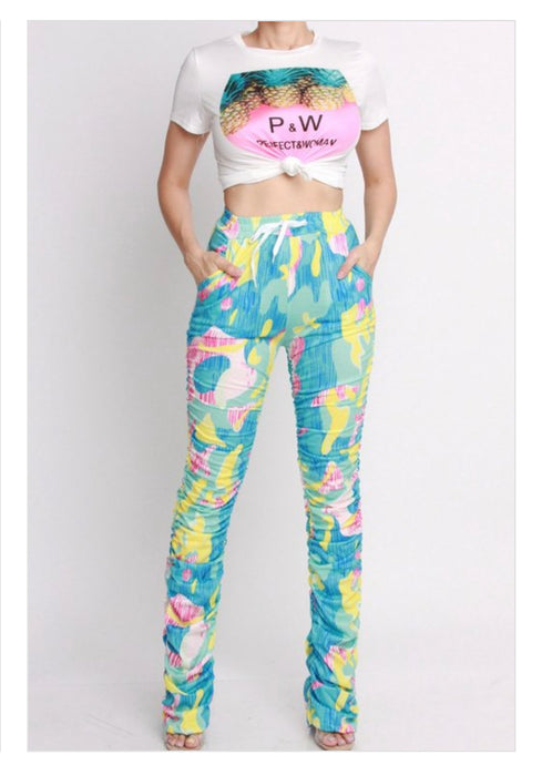 Confettti Ruched Pants
