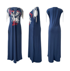 Rolling Stone Maxi T-shirt Dress