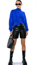 Load image into Gallery viewer, Vegan Leather Shorts