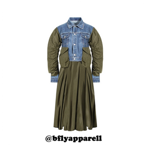 Denim Trench Coat
