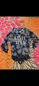 Style Icon Off The Shoulder Sweatshirt