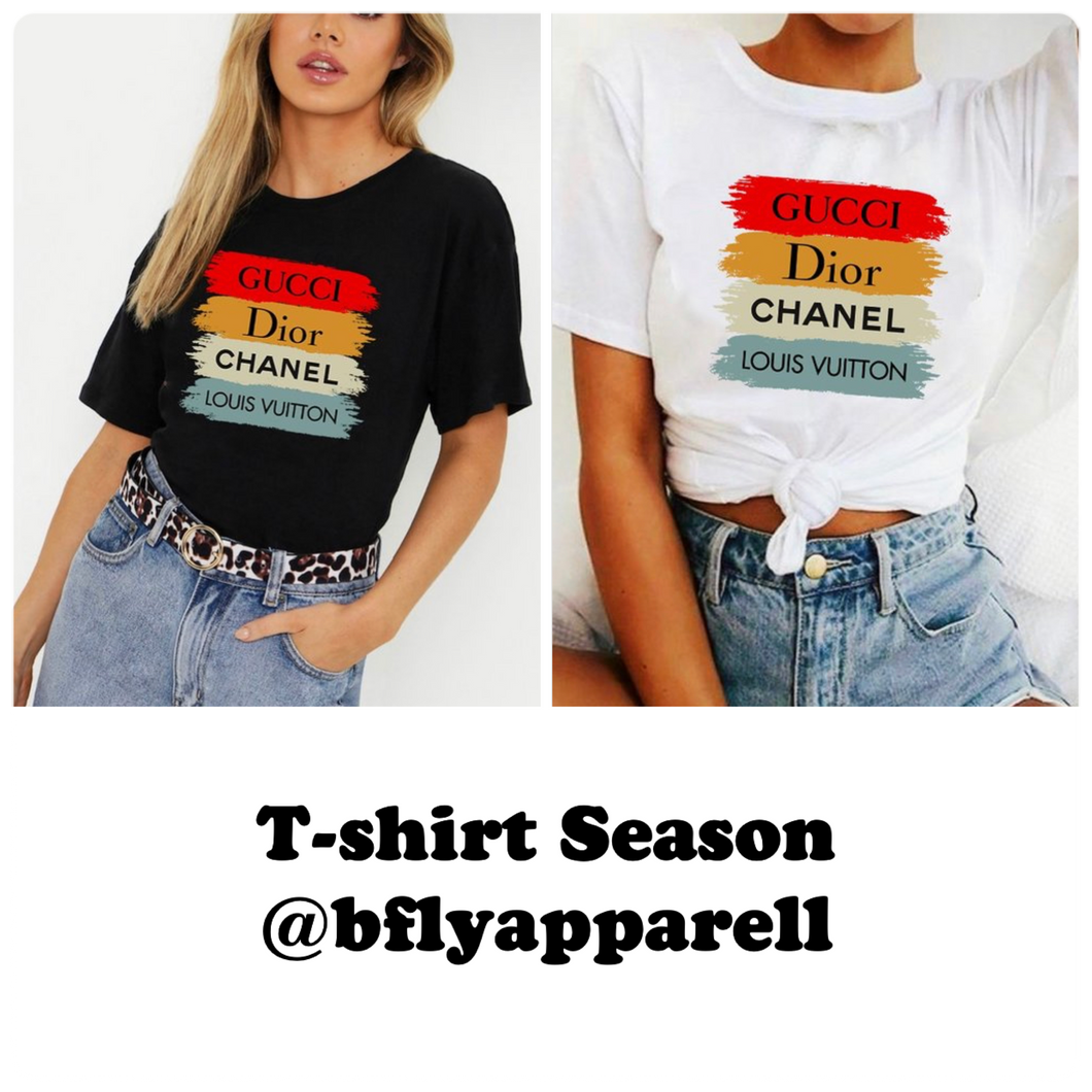 Paint w/Fashion T-shirt – B. Fly Apparel