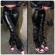 Load image into Gallery viewer, Ruched Drawstring Pants