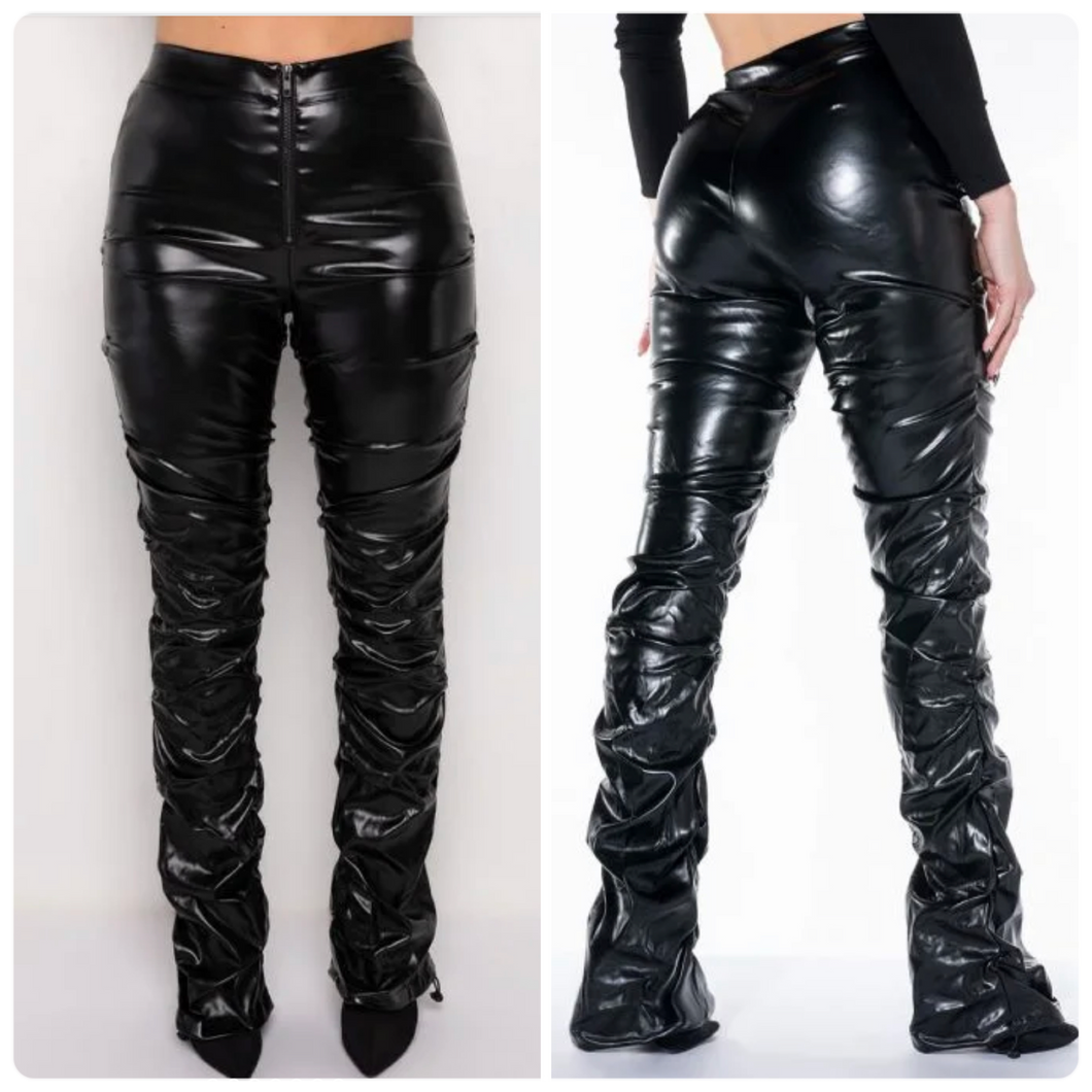 Ruched Drawstring Pants
