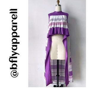 Purple Passion High Low Top