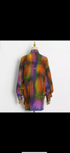 Load image into Gallery viewer, V Mulit Colored Denim Shirt