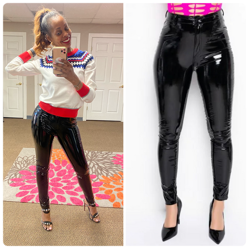Patent Leather Pants