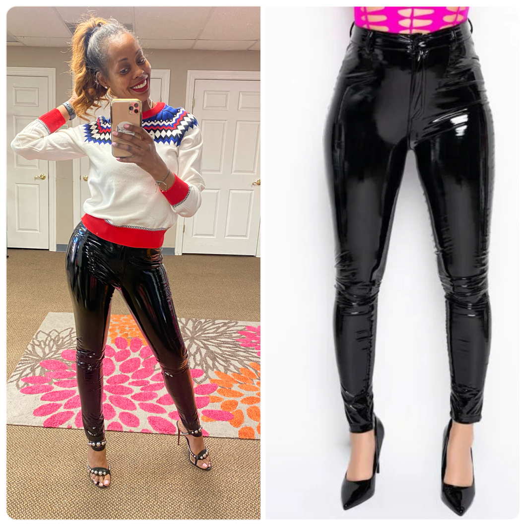 Patent Leather Pants – B. Fly Apparel
