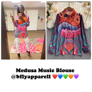 Medusa Groovy Blouse