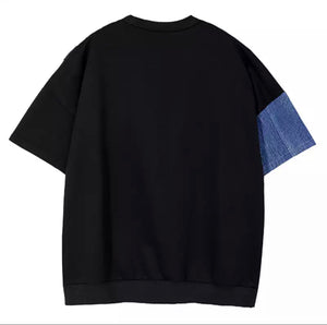Out of Pocket Denim Sweatshirt