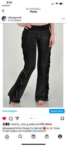 Fringe Pants