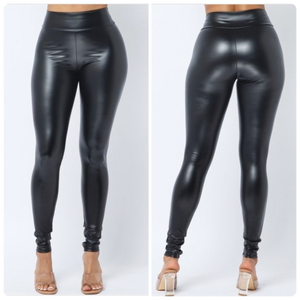 Leatherette Leggins