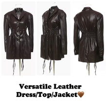 Load image into Gallery viewer, Leather Fashionista Jacket